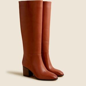 J Crew Sadie Leather Tall Boots